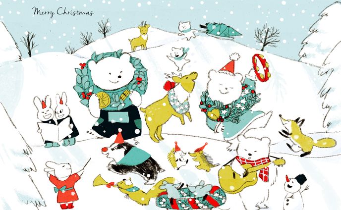 クリスマス、動物