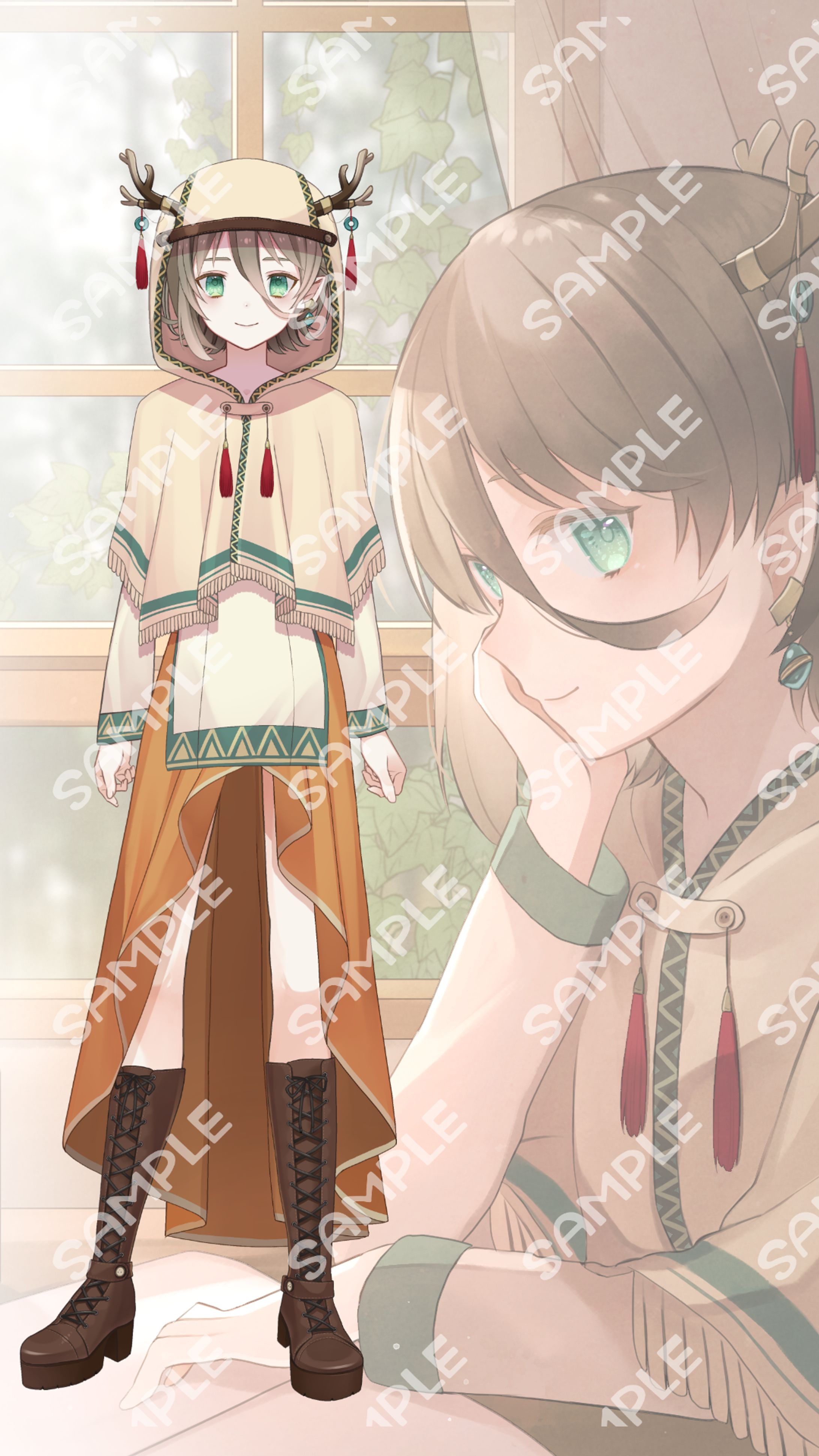 カヤ･L･アリビオ様 / 全身立ち絵(パーツ分け有)-1