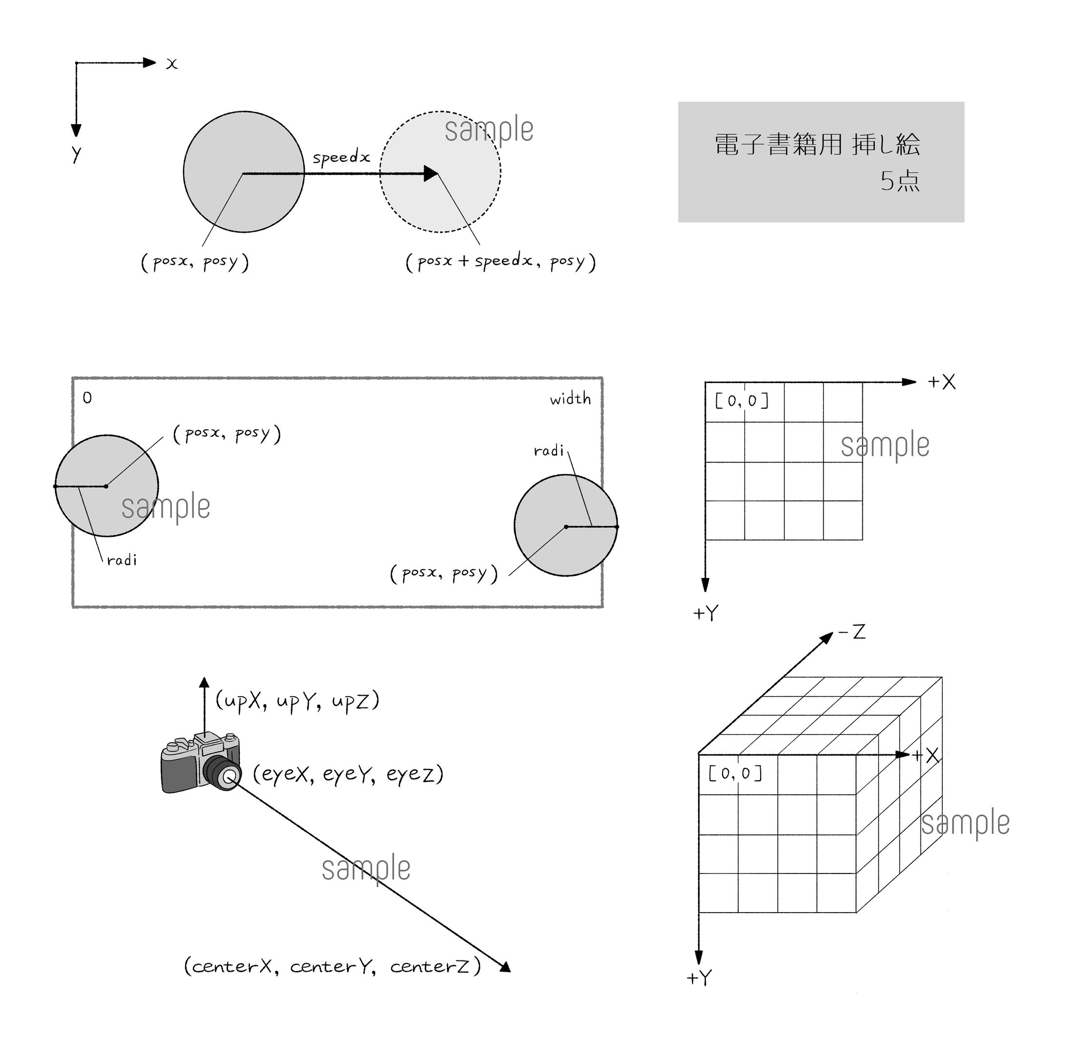 挿し絵協力 -電子書籍--1