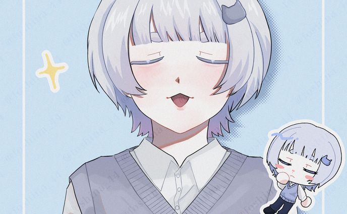 バストアップアイコンイラスト