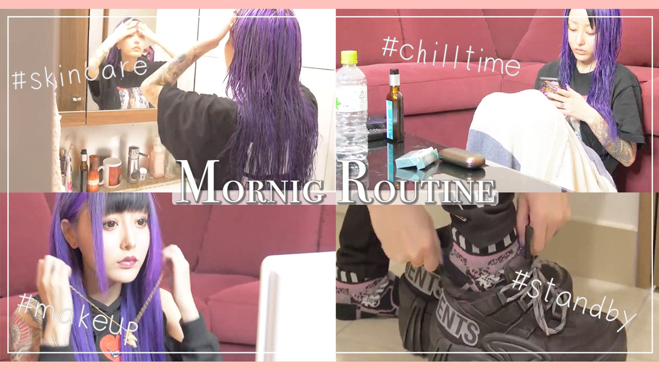 YouTubeサムネイル moaning routine-1