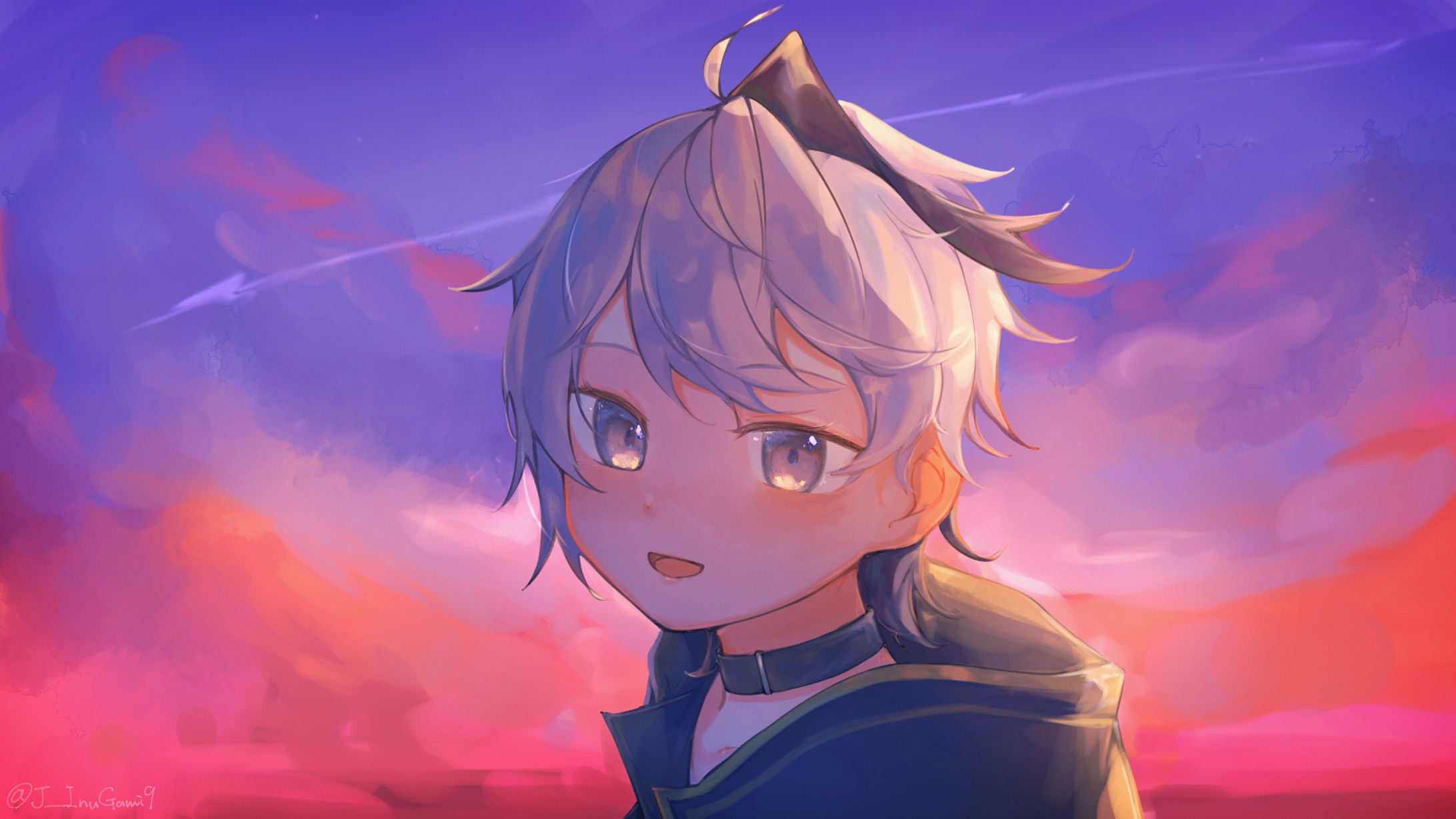 背景のあるイラスト-1