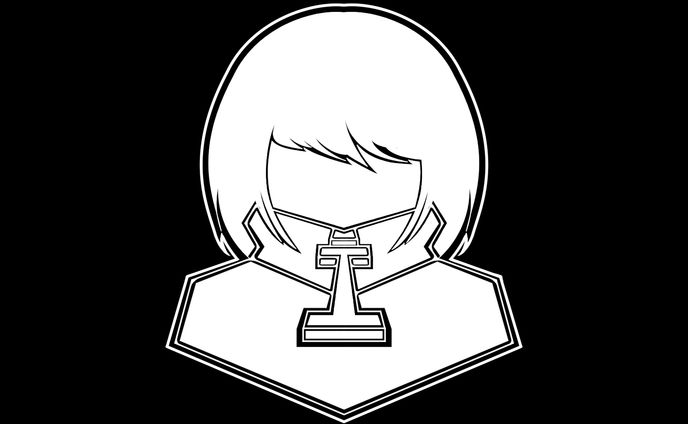 Character motif logo