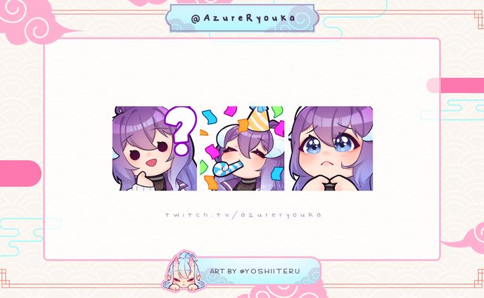 Emotes commission for Azu