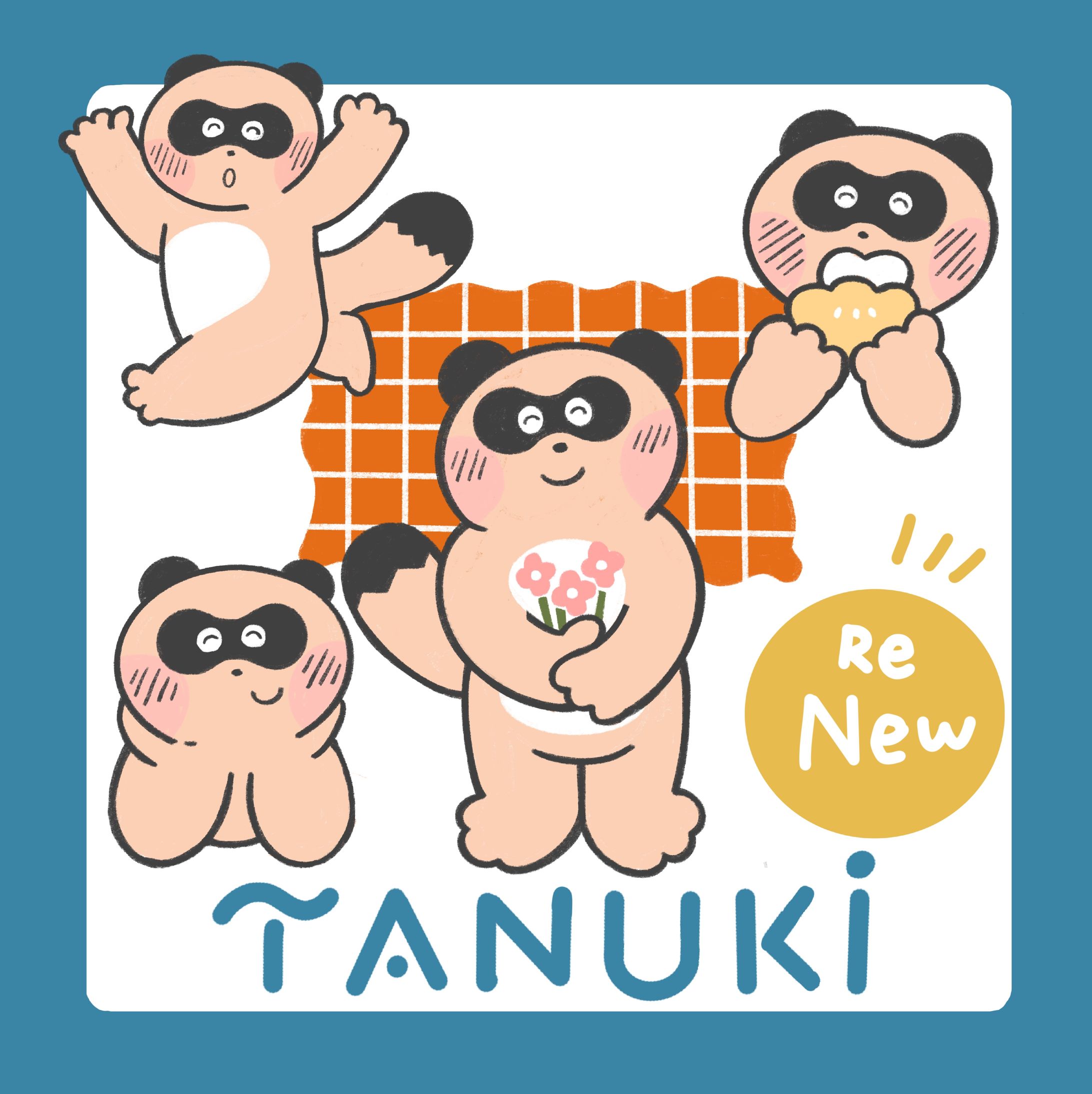 マスコットキャラクター「TANUKi」-1