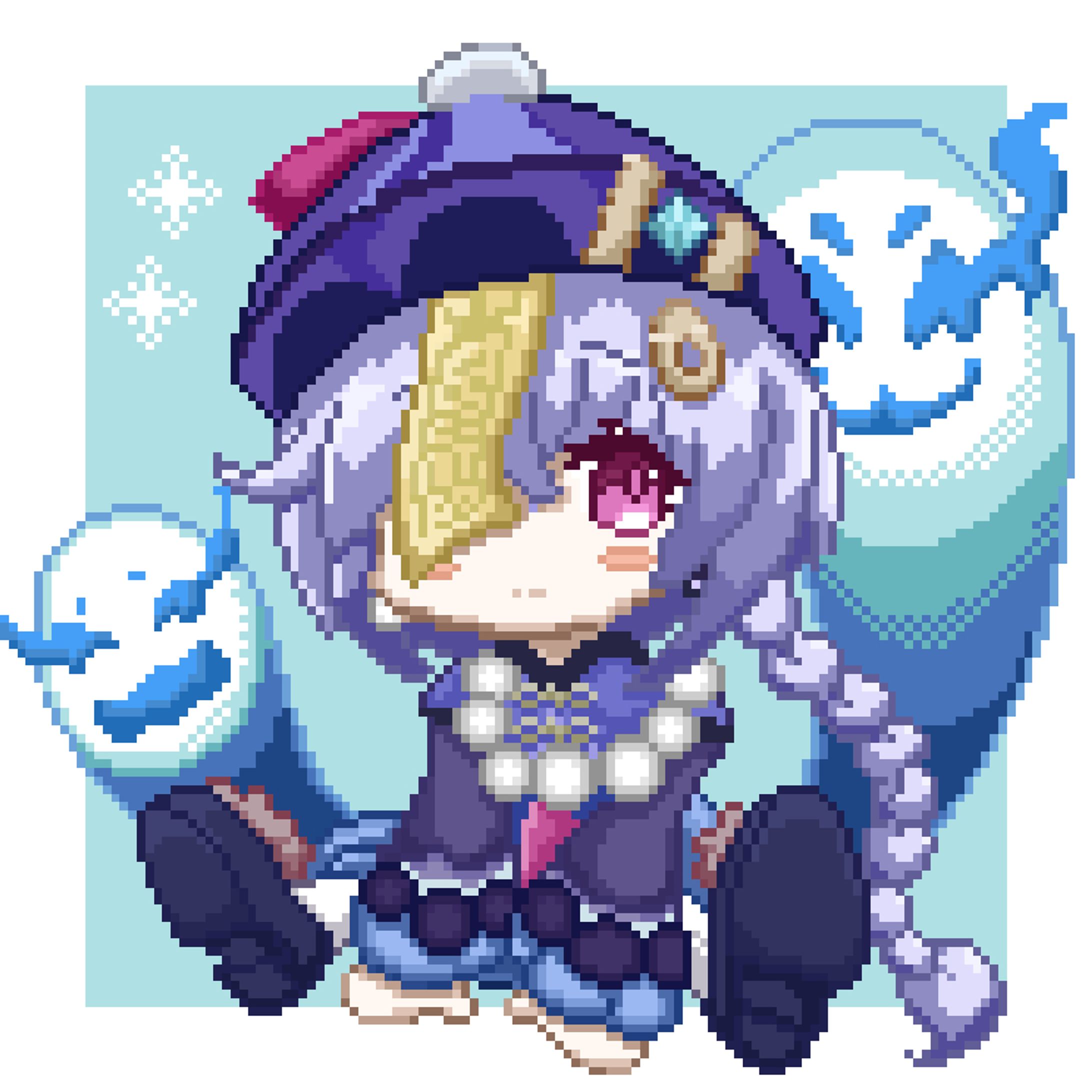 原神 七七 ドット絵-1