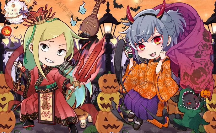 ハロウィンイベントご依頼イラスト