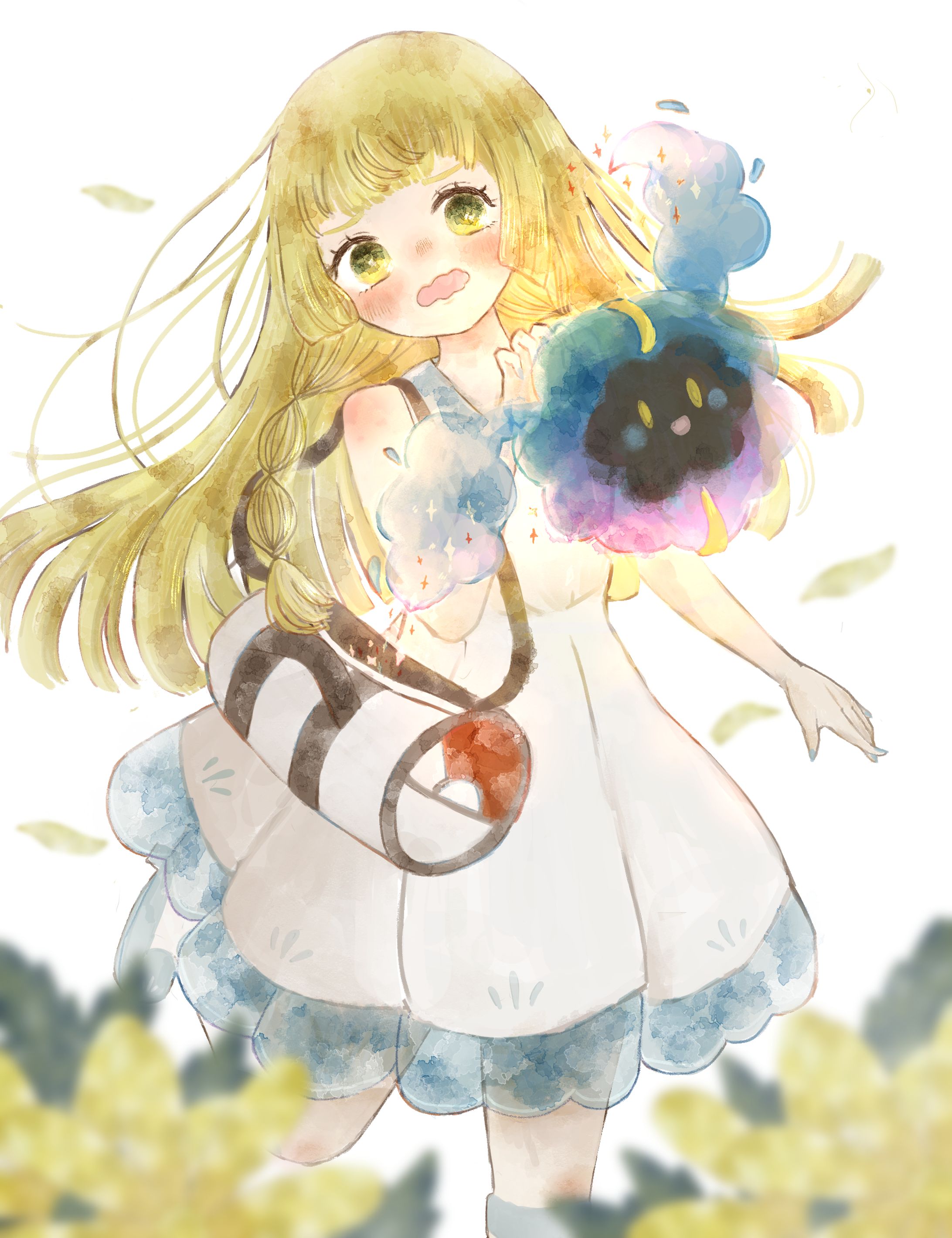 【ポケモン】リーリエとほしぐもちゃん-1