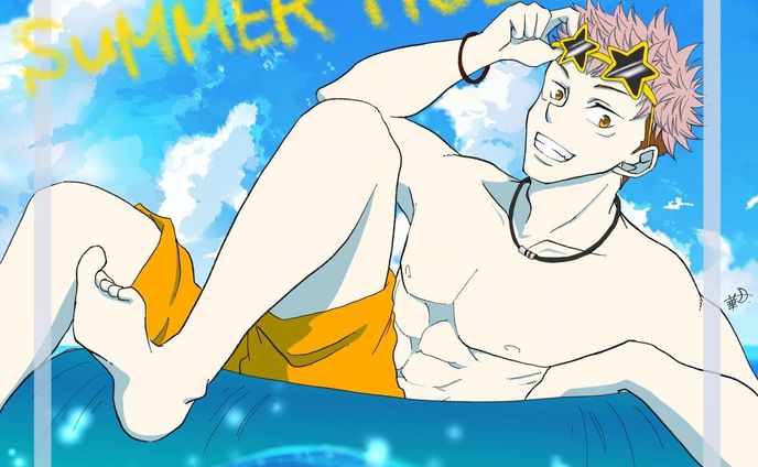 台風の真っ只中ですが、海満喫の悠仁(꜆꜄꜆˙꒳˙)꜆꜄꜆♡♡
(背景は素材お借りしました)

#呪術廻戦イラスト
#呪術廻戦ファンアート
#jujutsukaisenfanart
#イラスト
#illustration
#虎杖悠仁イラスト
#虎杖悠仁推し
#虎杖悠仁が可愛い
#yujiitadori