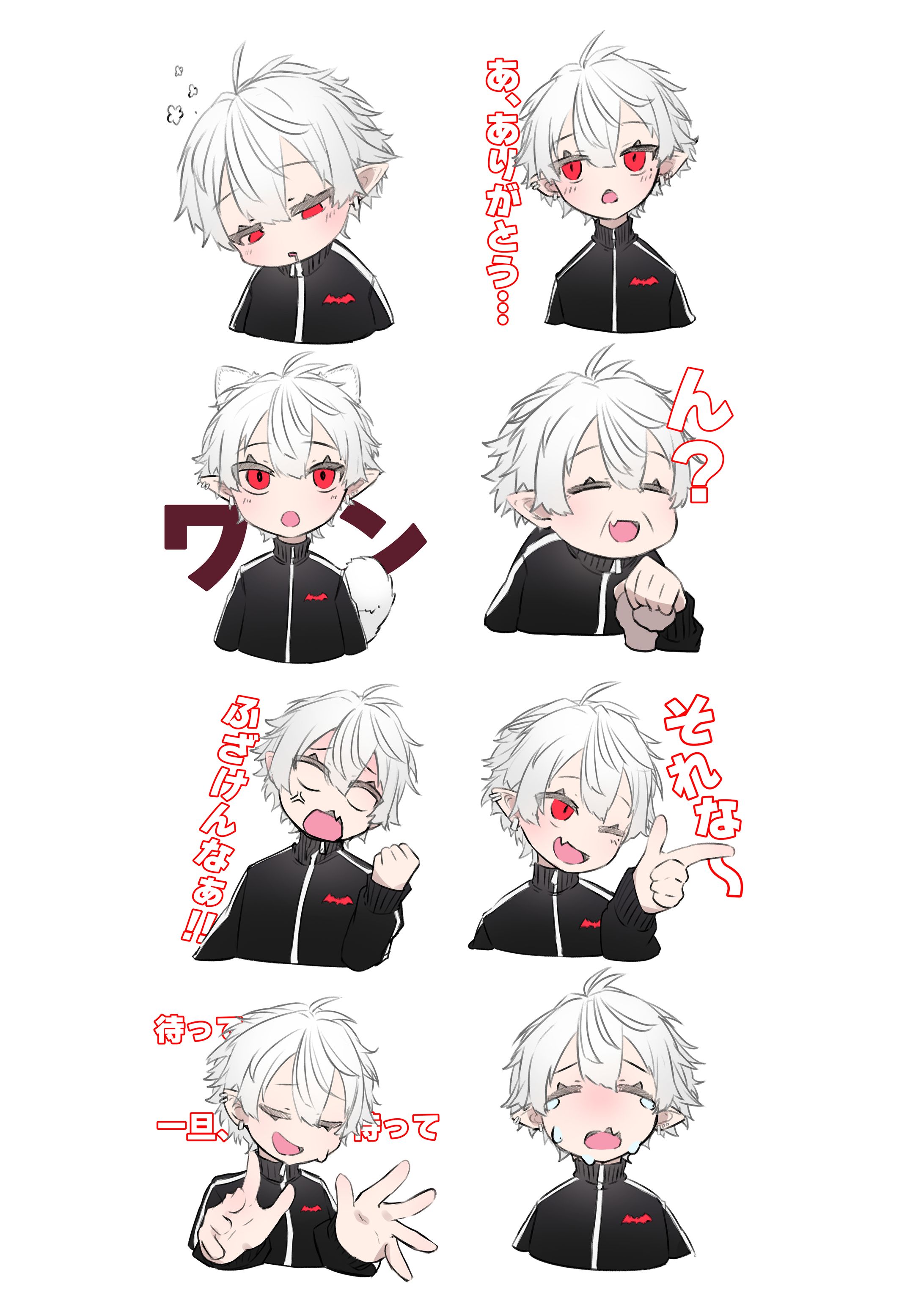 二次創作　葛葉さんスタンプ-1