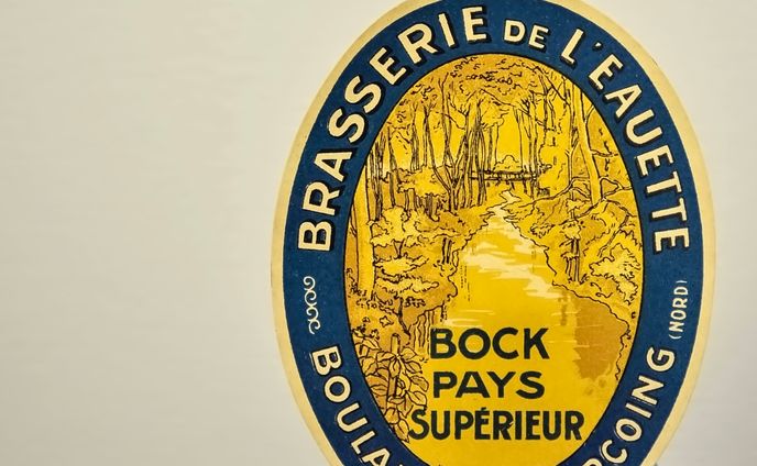 Vintage label