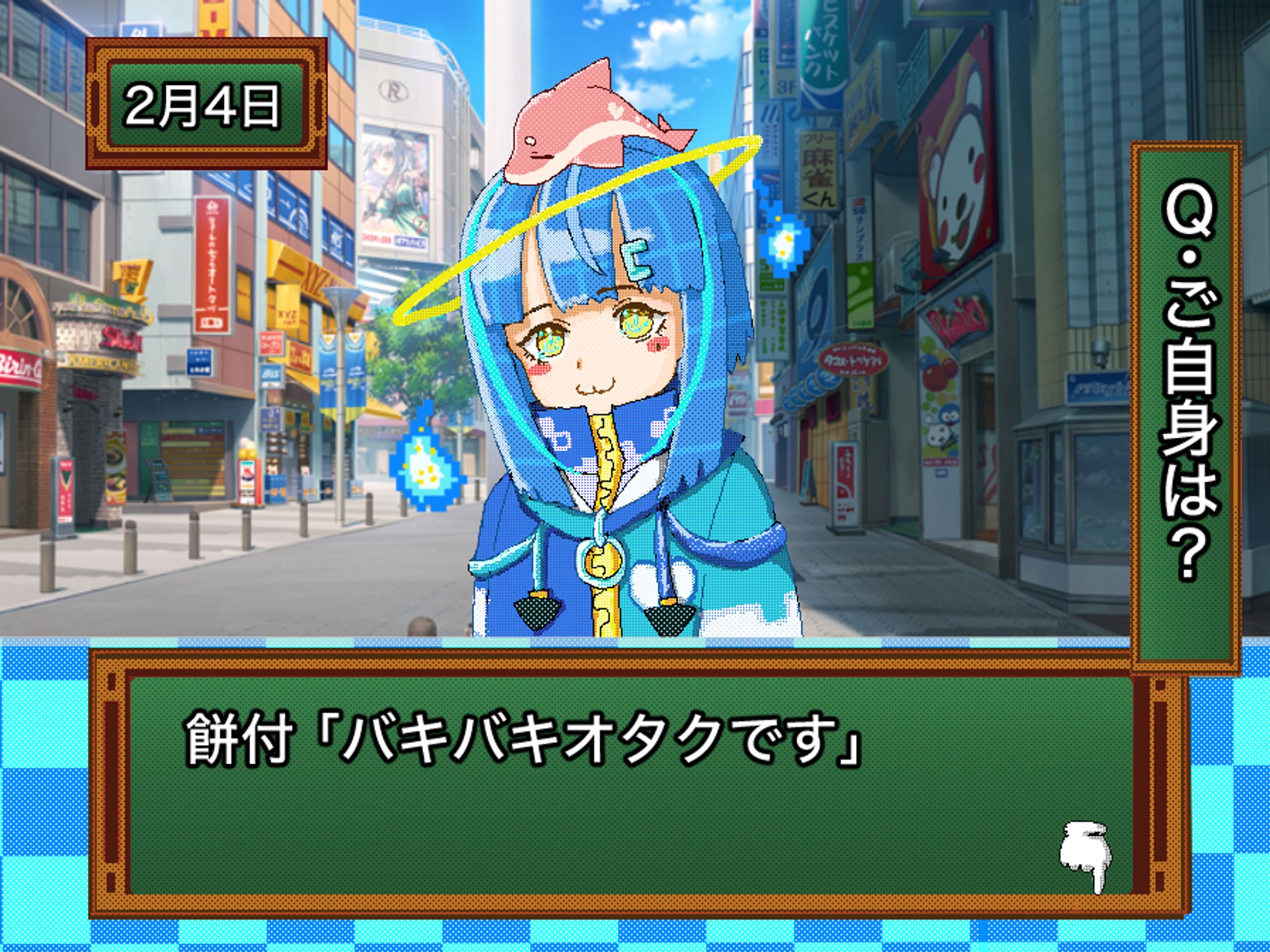 【イラスト】餅付ぬるぽファンアート-1