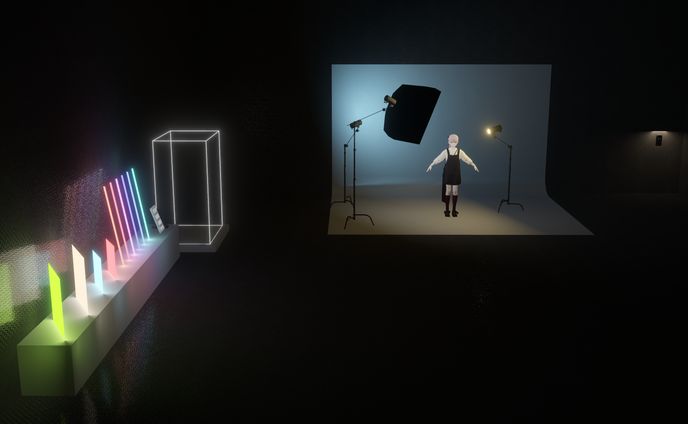 [VRChat]UMHL FakeLight Demo
