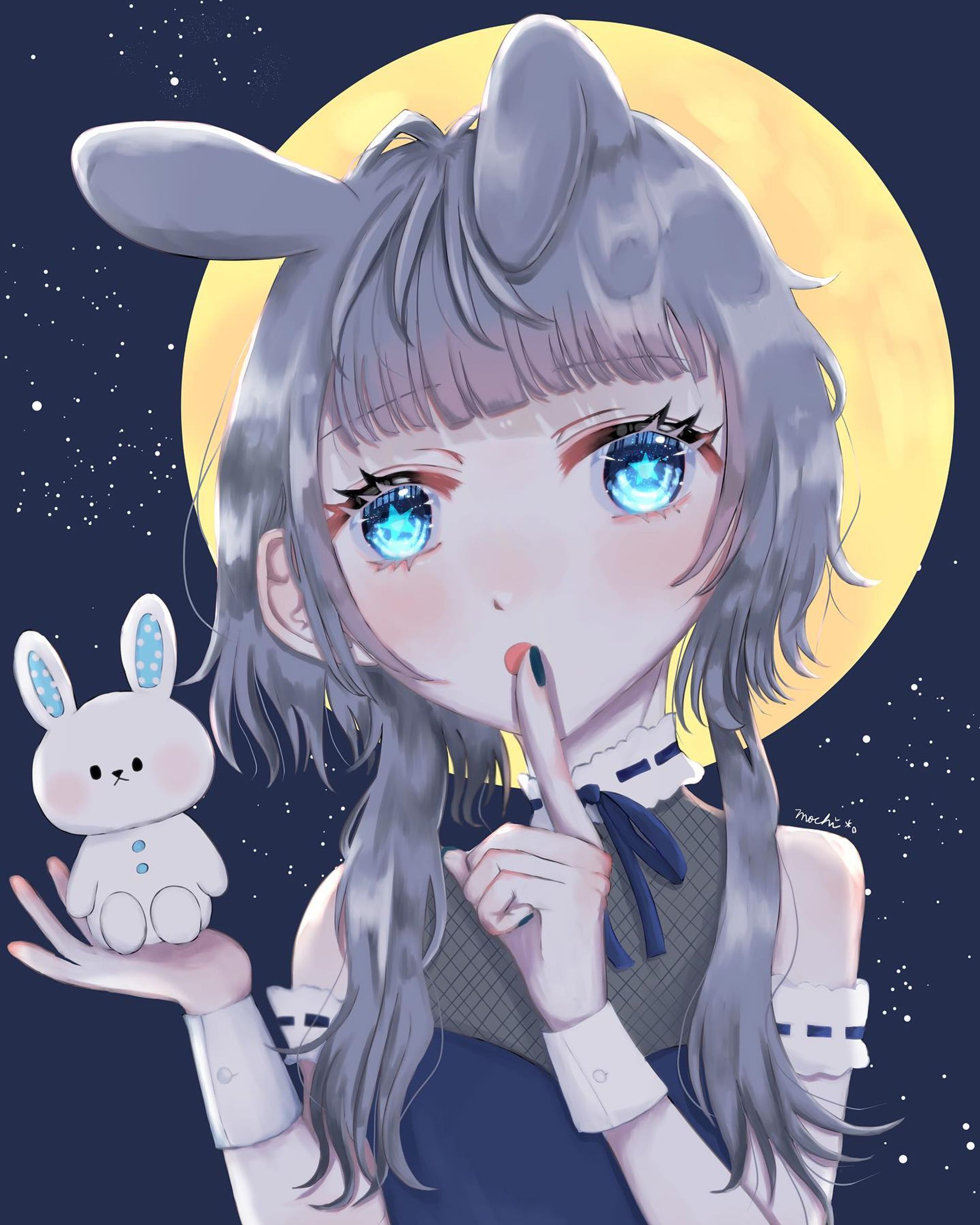 遅れたお月様🌕🐰

 #イラスト #いらすとぐらむ #お絵描き #イラスト好き #お絵描き好き #イラスト好きさんと繋がりたい  #お絵描き好きさんと繋がりたい  #絵柄が好みって人にフォローされたい  #創作 #オリジナル #女の子 #illustrations-1