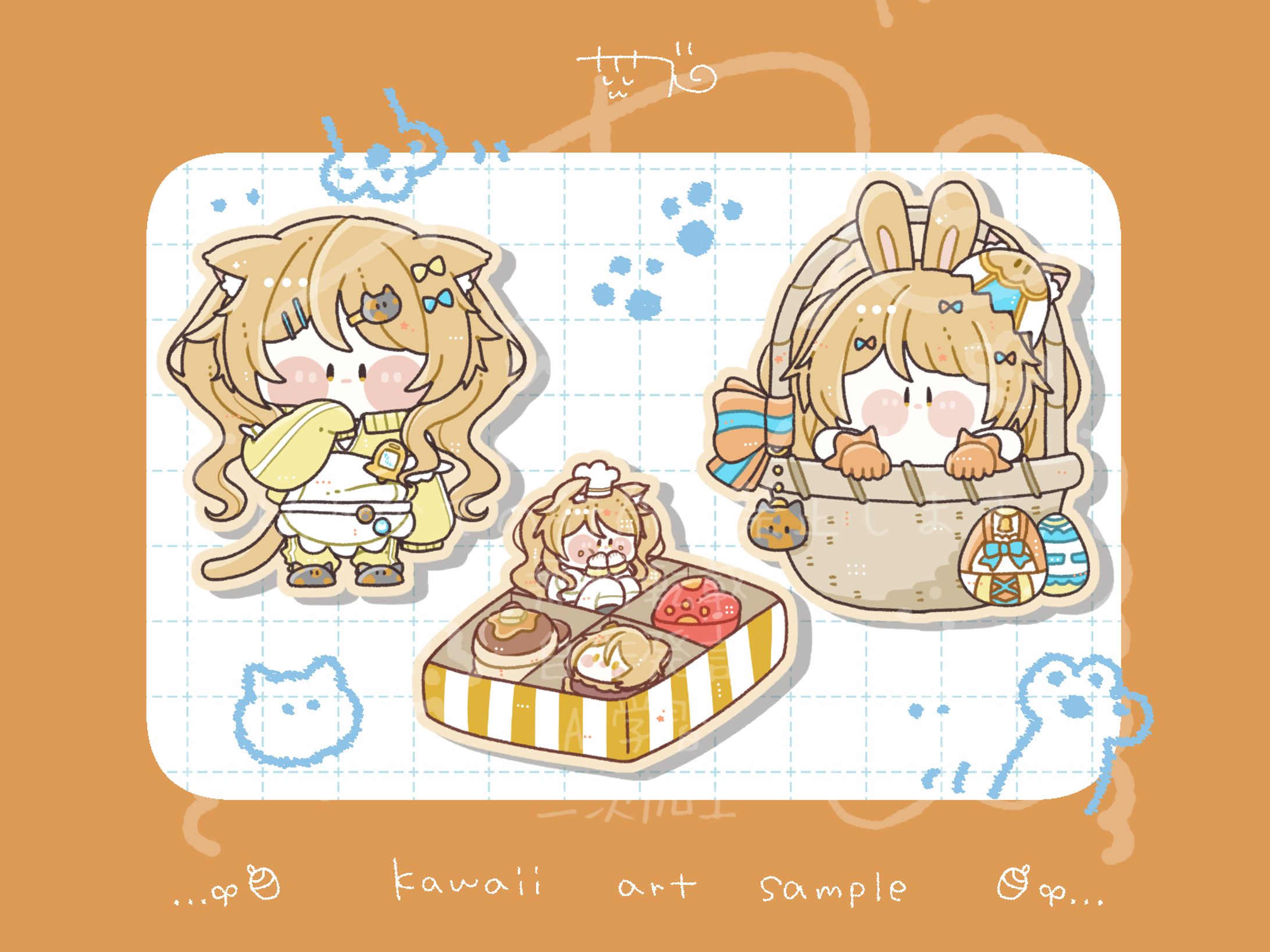 【ご依頼】量産SDイラスト/たりん様-1