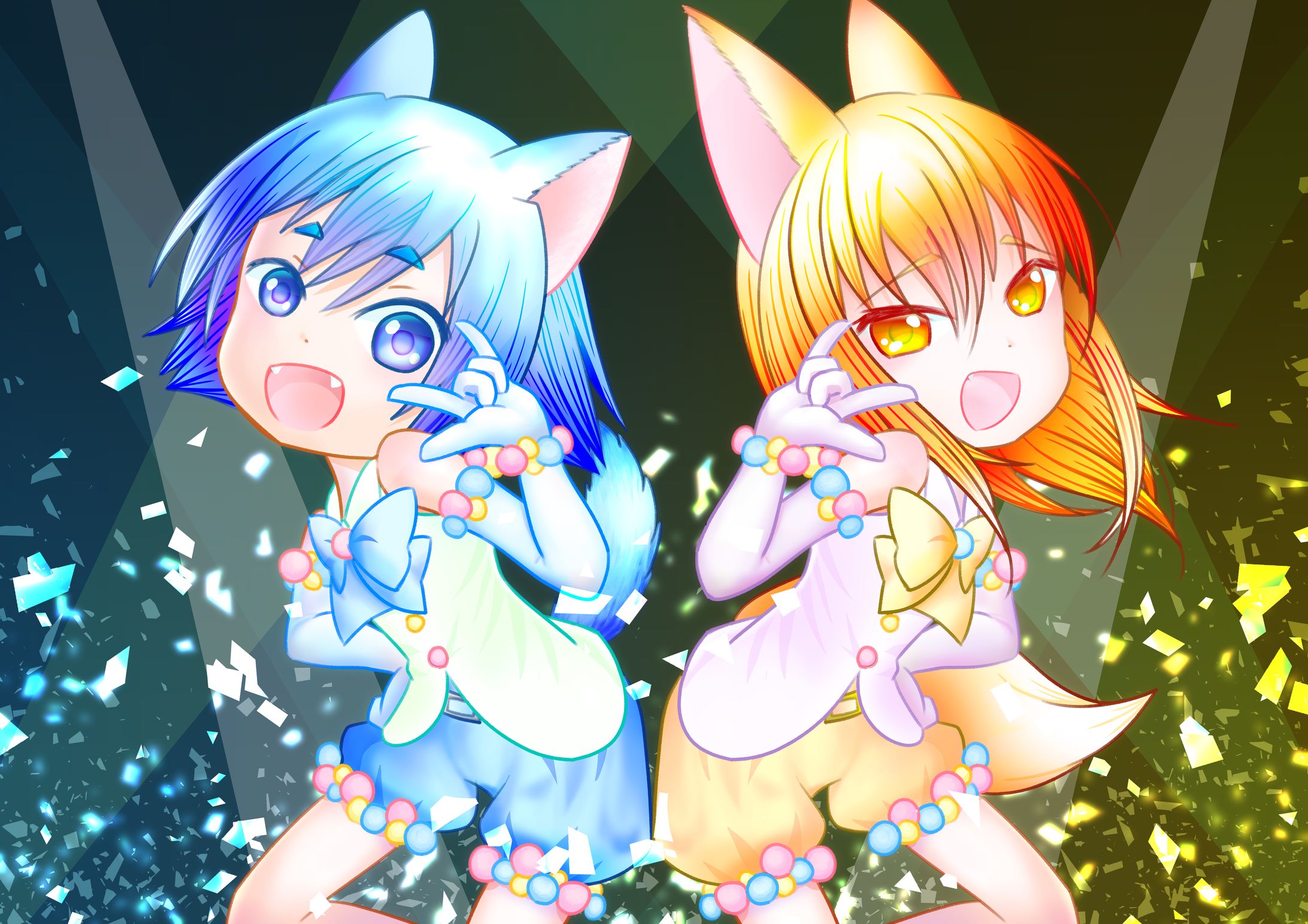 けも耳しっぽショタアイドルグループ-1