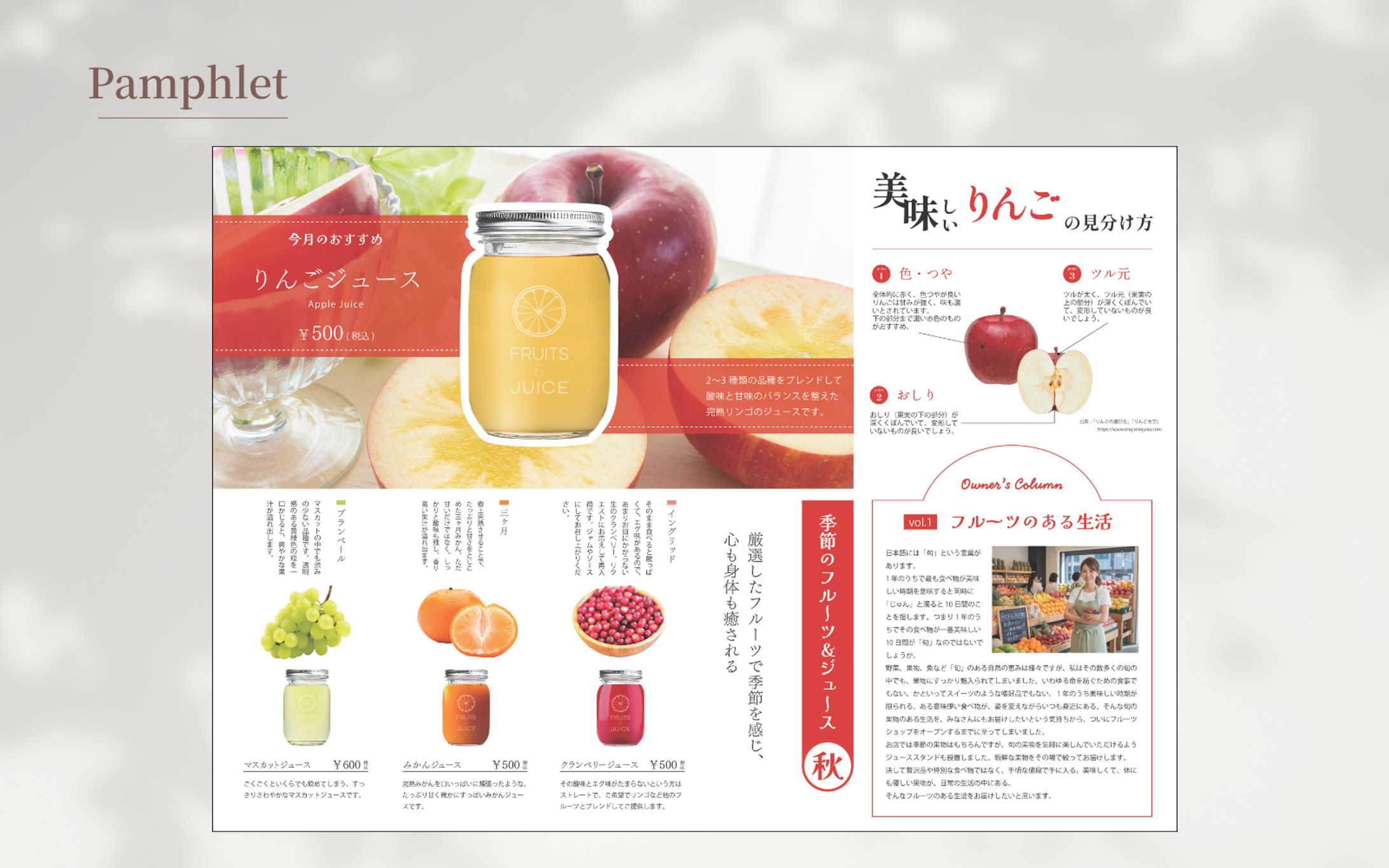 【架空案件】フルーツ通信(中面)-1