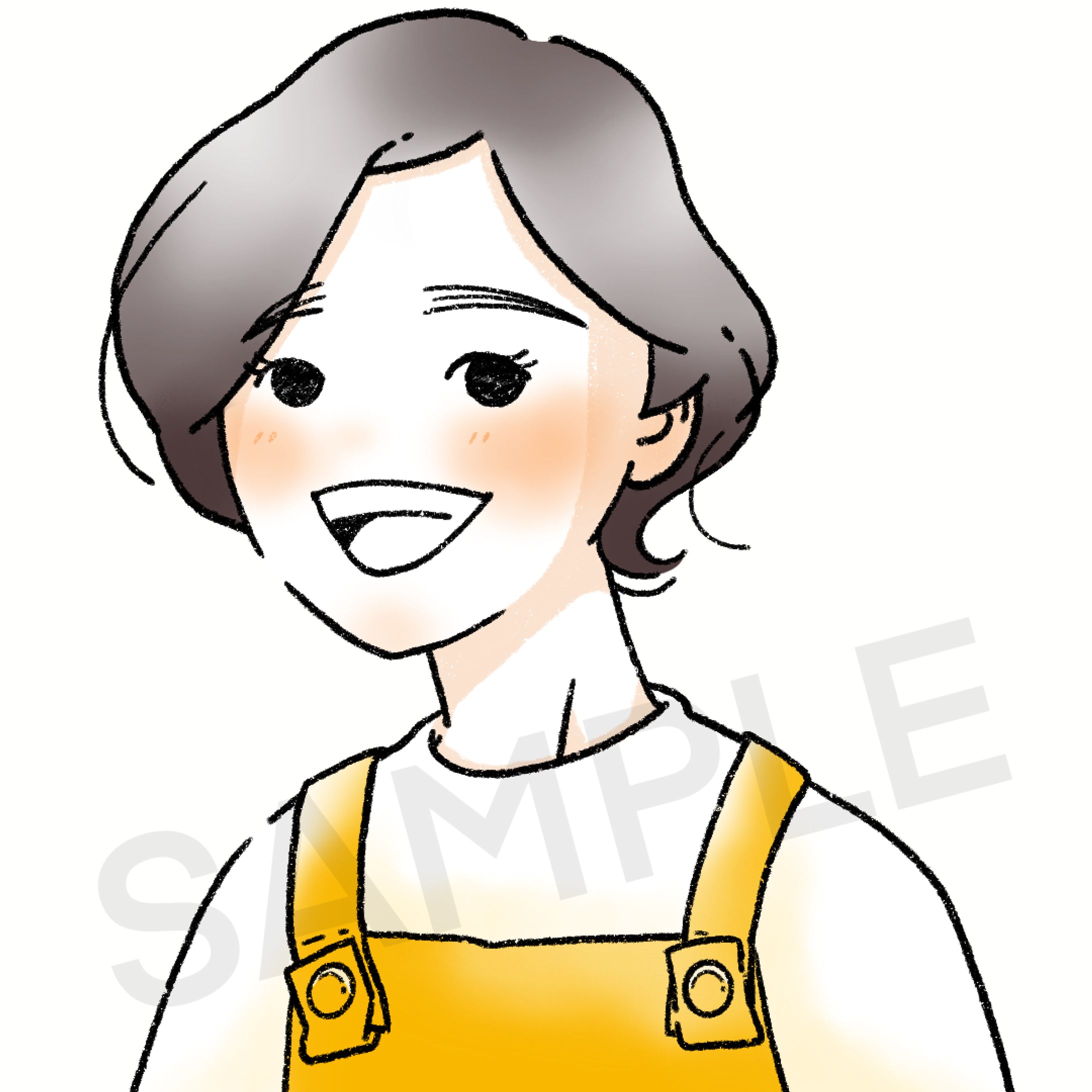 似顔絵｜おいも大好き様-1