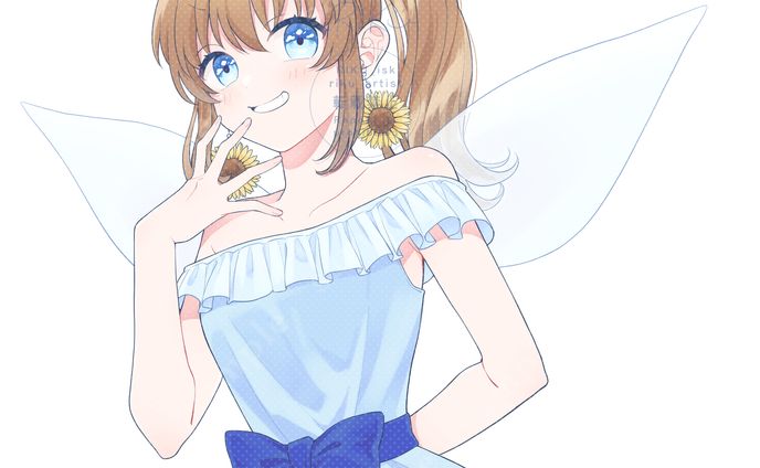 キャライラスト(腰上)