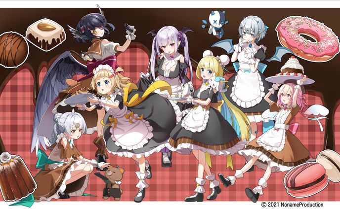 【commission】のなめぷろだくしょんバレンタインイラスト