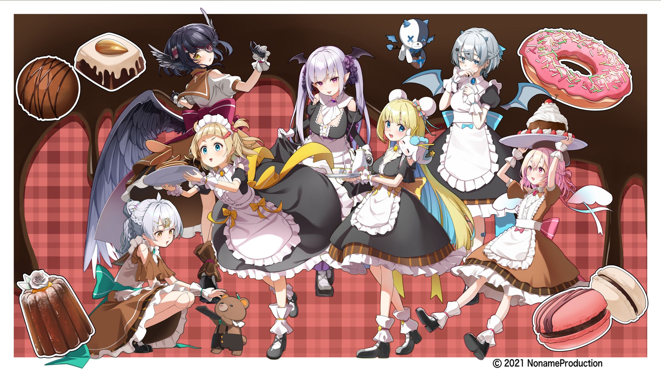 【commission】のなめぷろだくしょんバレンタインイラスト-1