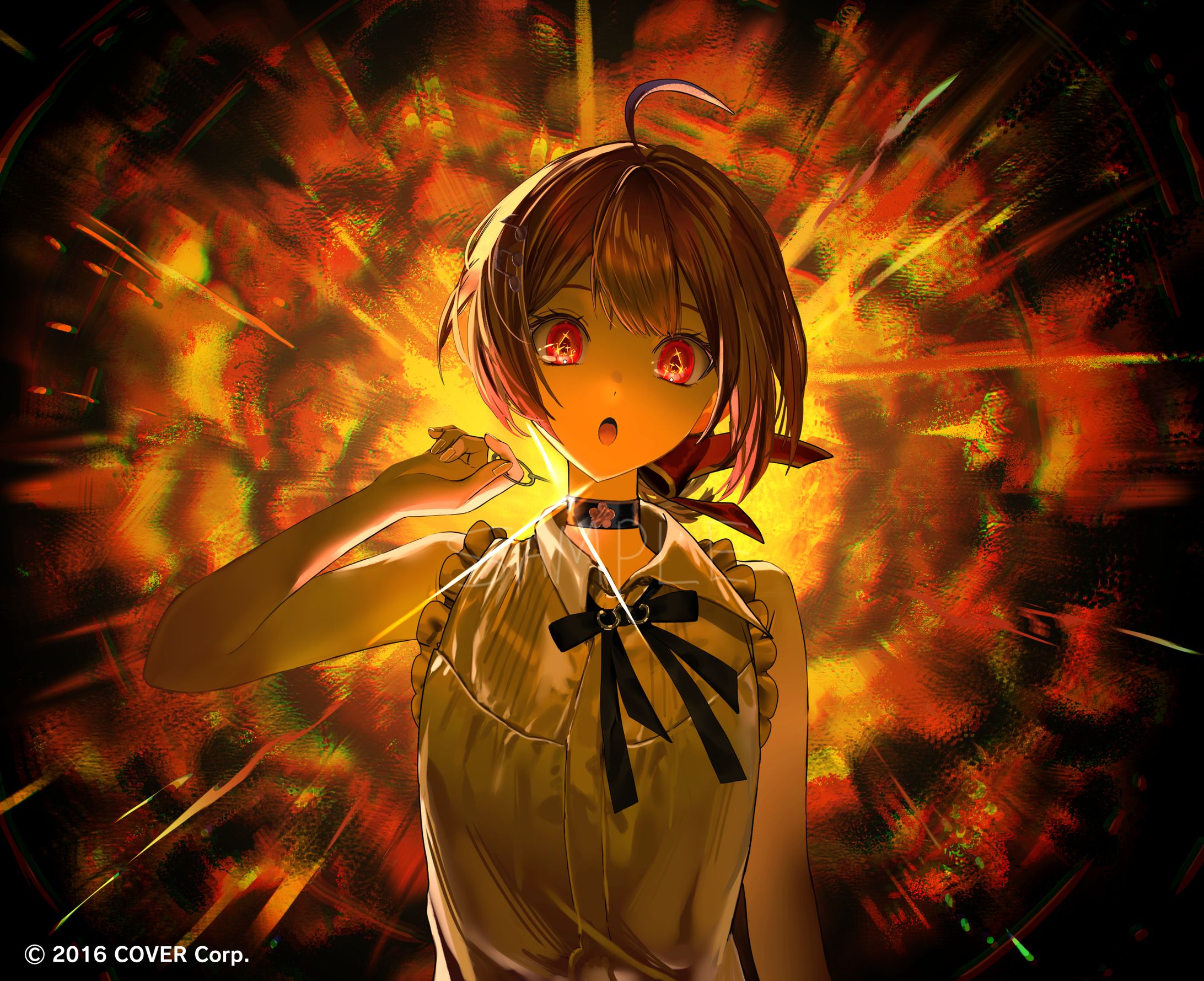 ホロライブDEV_IS所属　音乃瀬奏さん「IRIS OUT」 （cover） MVイラスト-1