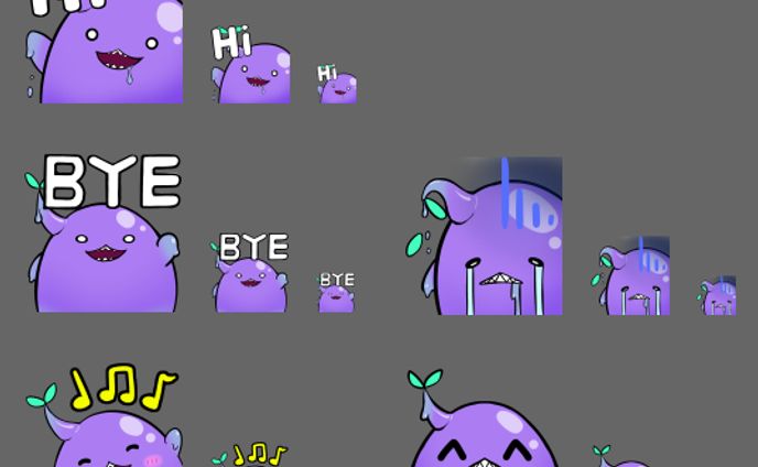 Twitchスタンプ みなる