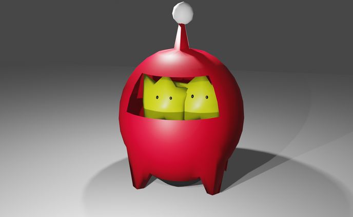 ロケットと星のキャラクター