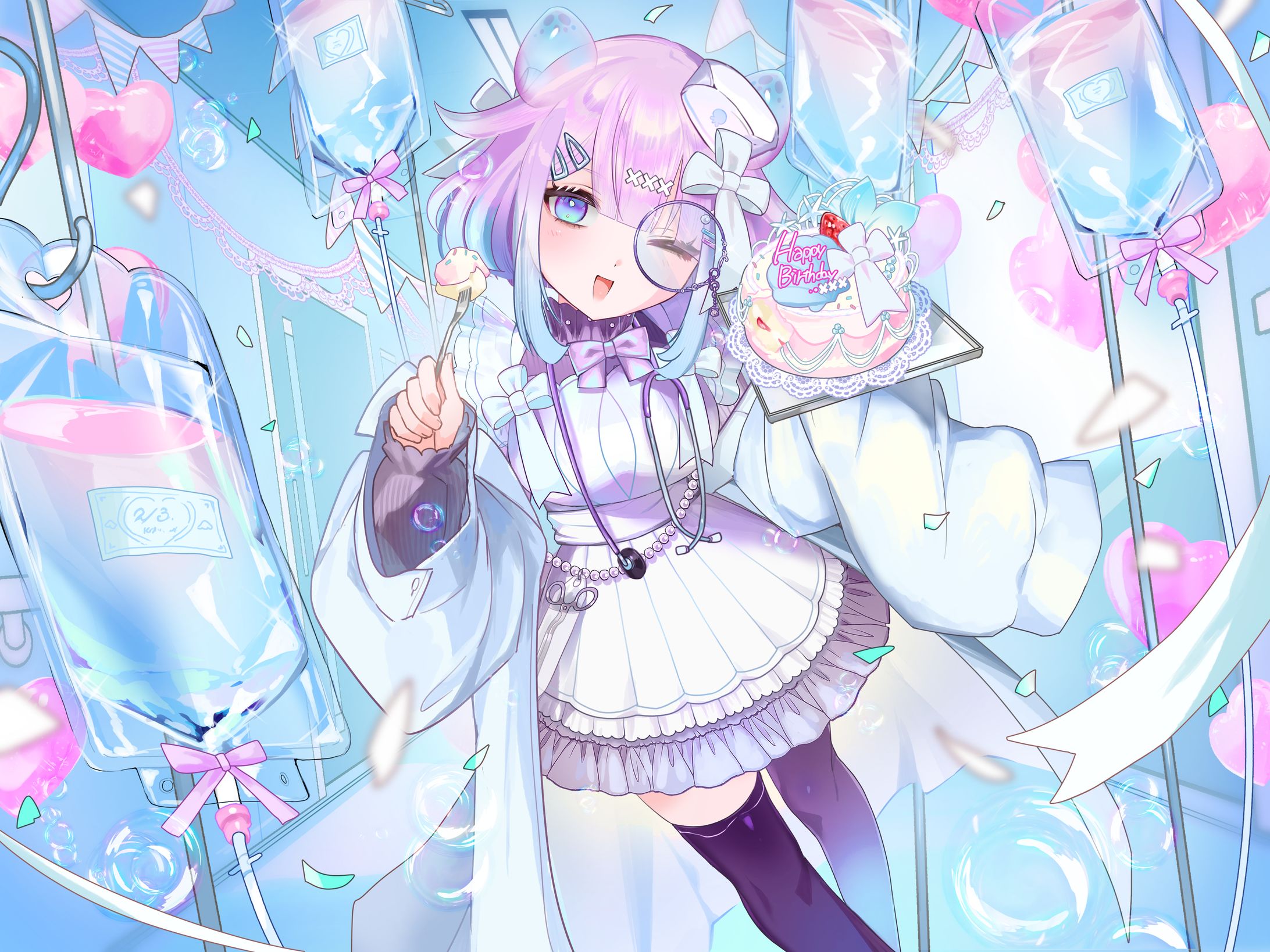 霧雨ゐど様🪼2026年誕生日イラスト-1