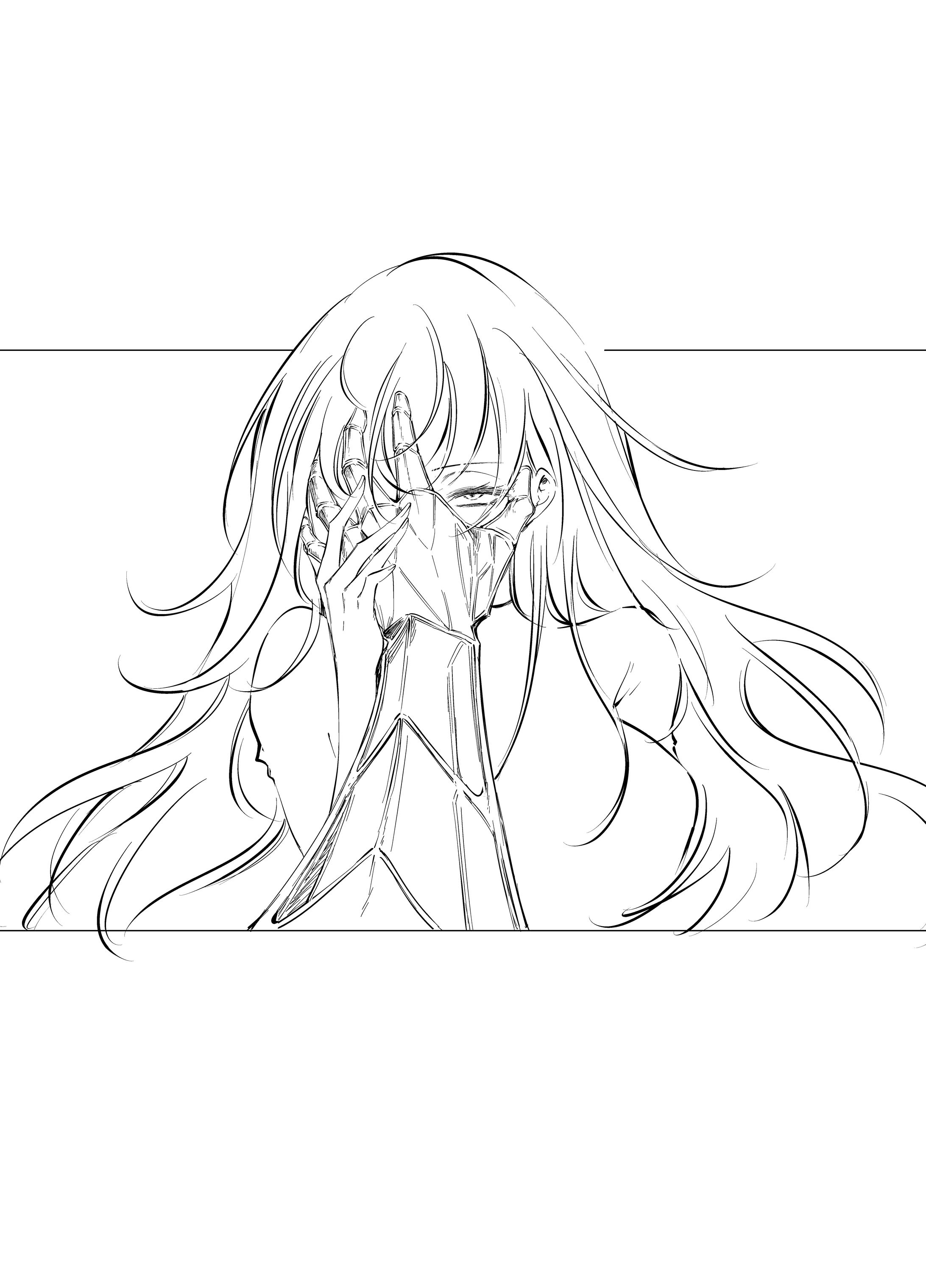 イラスト線画イメージ-1