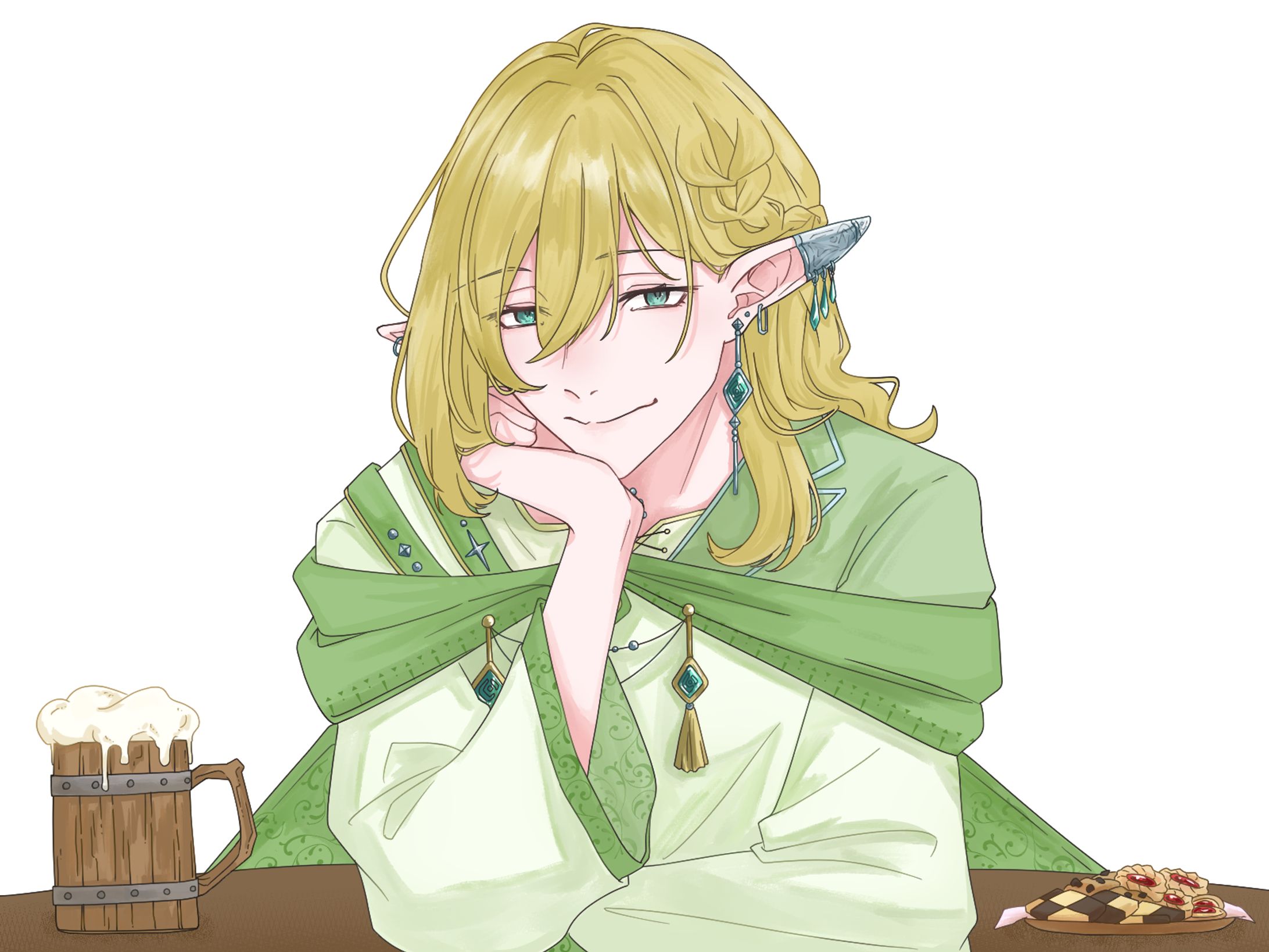 【作字コラボ企画】お題：エルフ-1