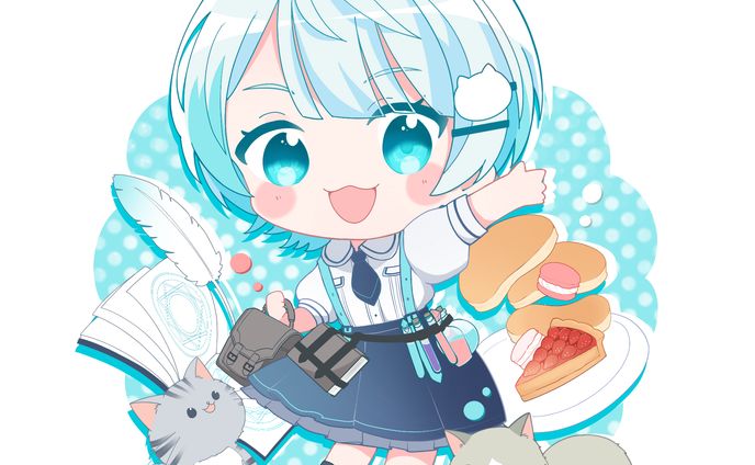 【グッズ制作用イラスト】