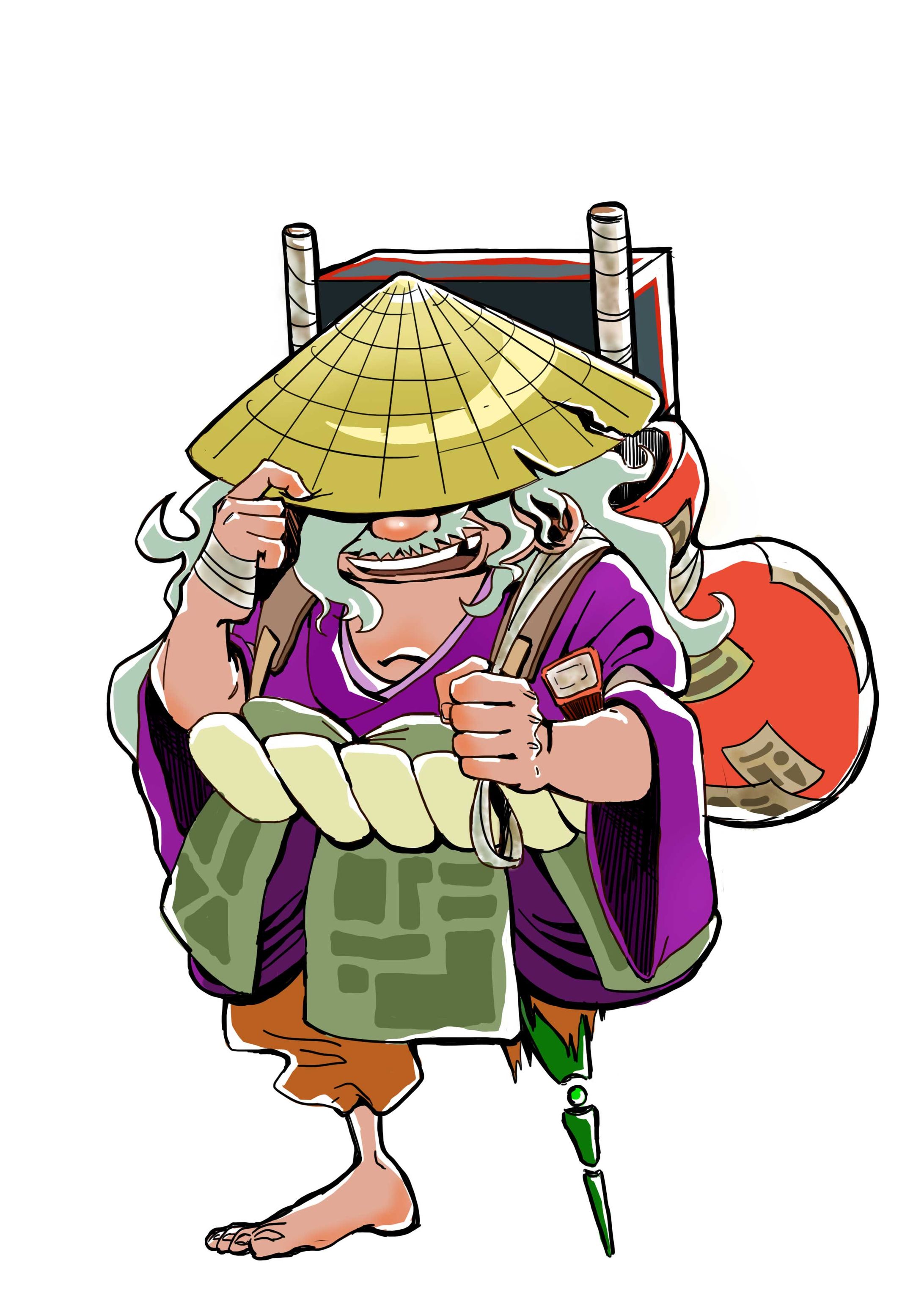 【創作】「ひげじい」-1