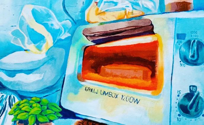 2019.7 🌅

「The morning sun and toast」
「朝日のトースト」

#illustration
#artstagram
#アート 
#art
#artwork
#painting
#그림
#いらすとぐらむ
#イラスト好きと繋がりたい
#followme
#likeforlikes
#instagood
#丁寧な暮らし
#blue
#breakfast
#sunset
#sunrise
#daybreak
#kitchen
#青
#水色
#朝
#朝食
#食パン
#夜明け
#아침
#점심
#日の出