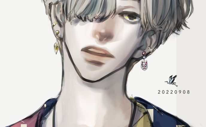 狐の変化。
アイコンの狐面の子が青年化しました。

#絵 #イラスト #創作イラスト #オリジナルイラスト #漫画絵 #青年 #男性 #illustration #digitalart #digitaldrawing #drawing #digitalart #originalcharacter #originalart #boy