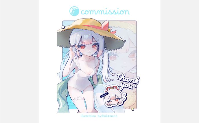 skeb / 等身イラスト
