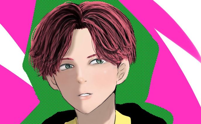 人物厚塗りイラスト