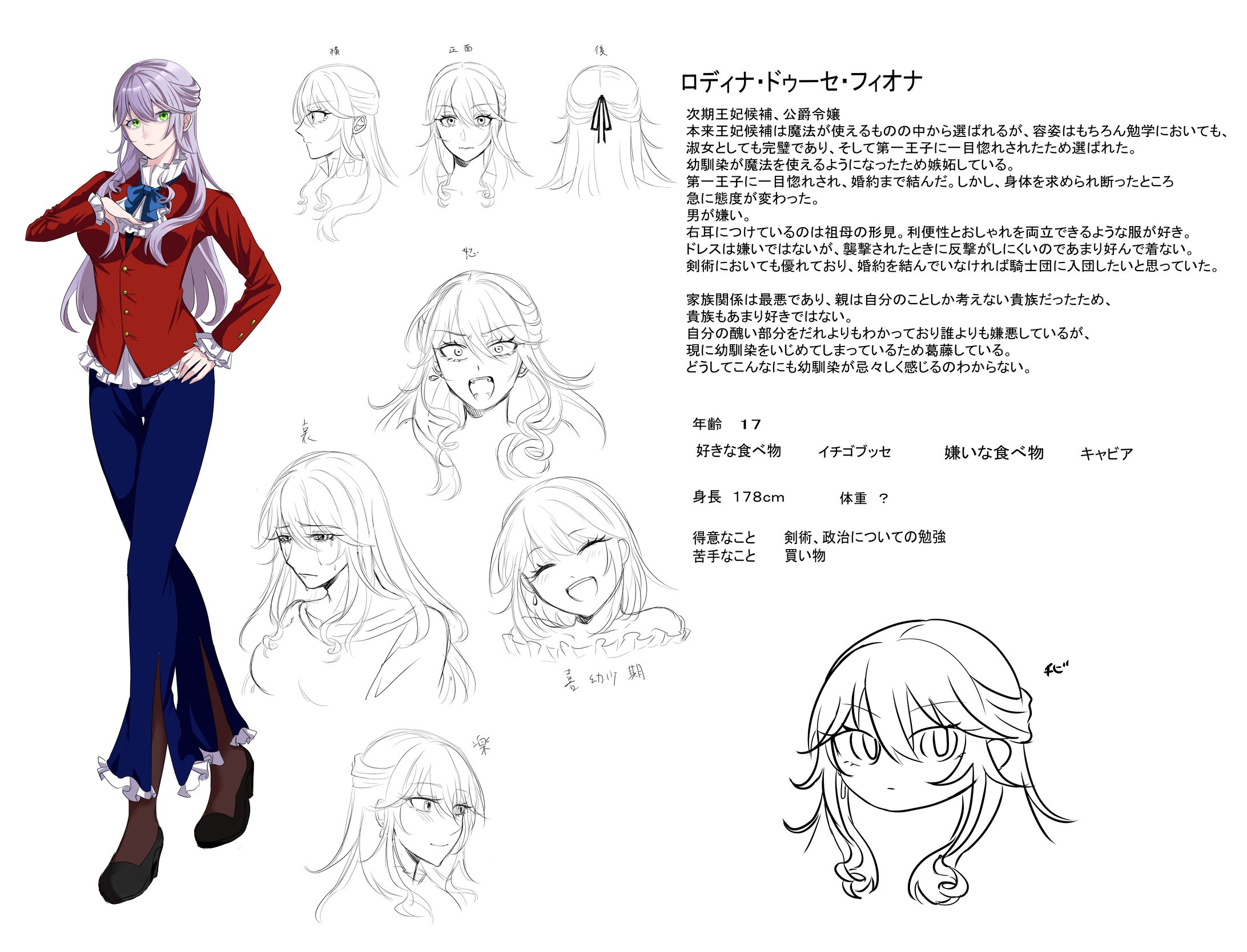創作　設定資料　ロディナ-1