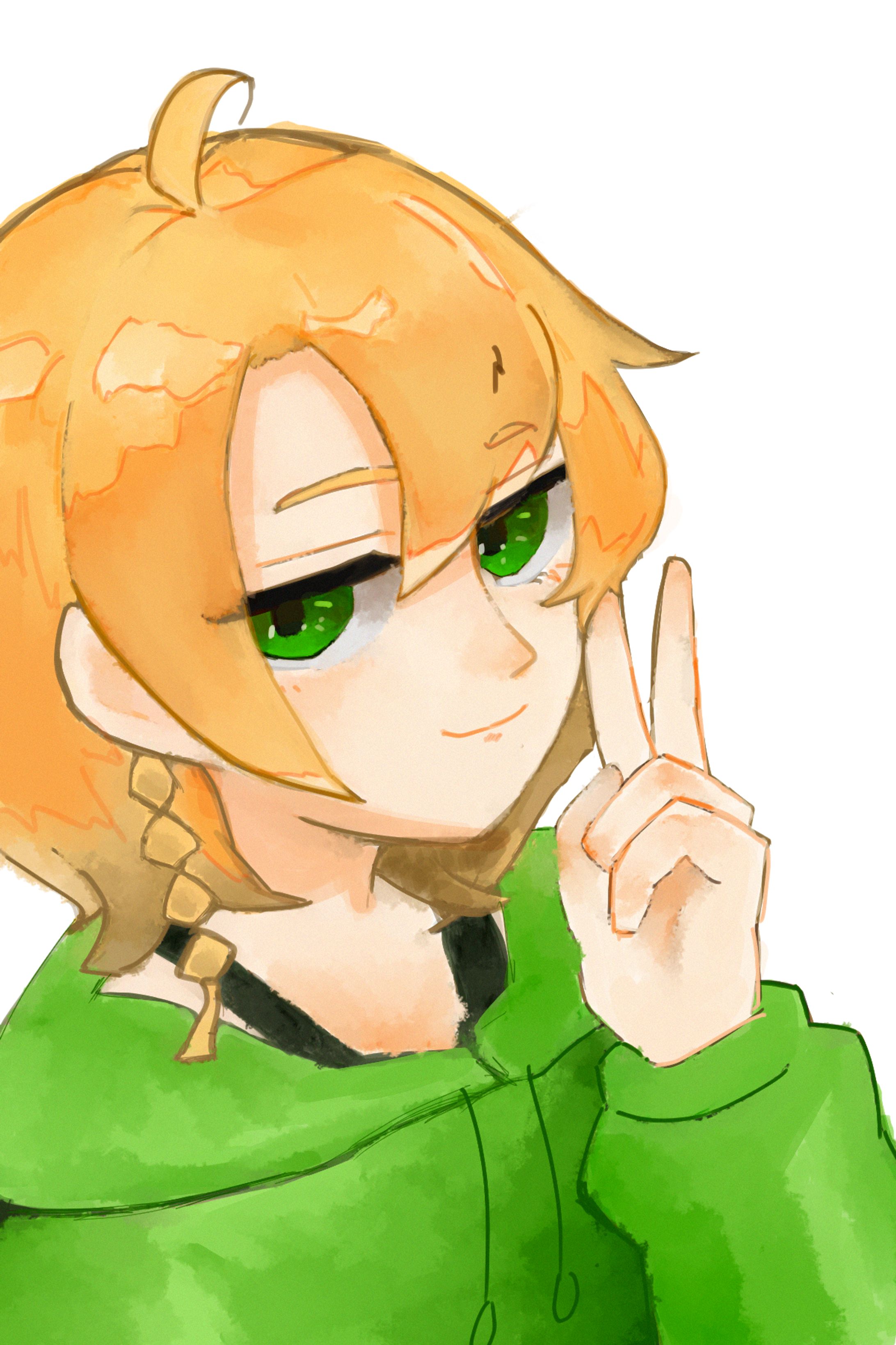 Vtuberのファンアート-1