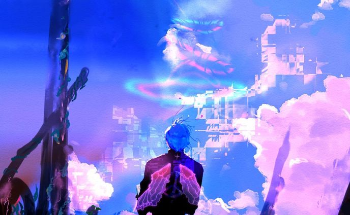 フリー、anime art
