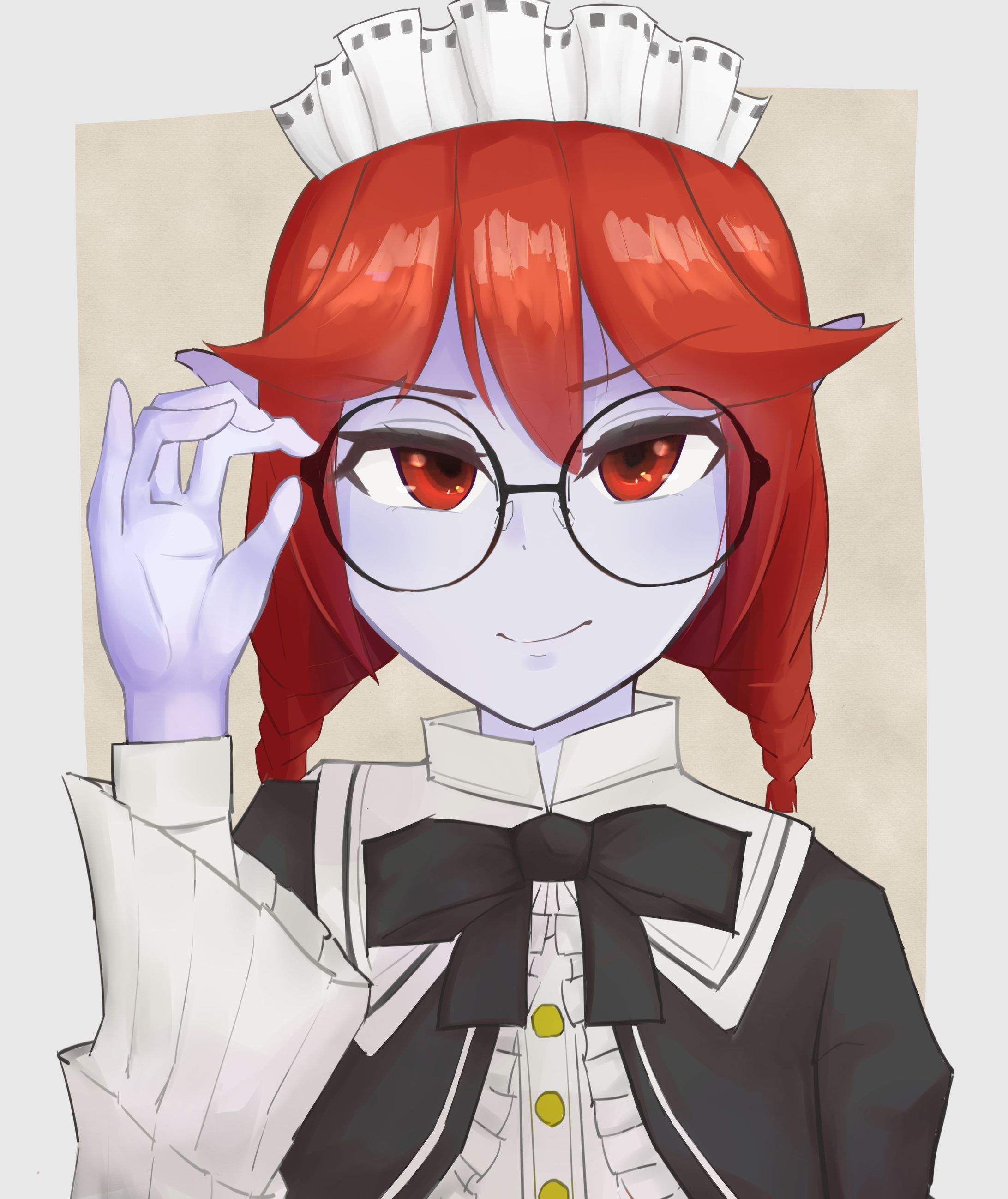 Skeb依頼イラスト（うちの子）-1
