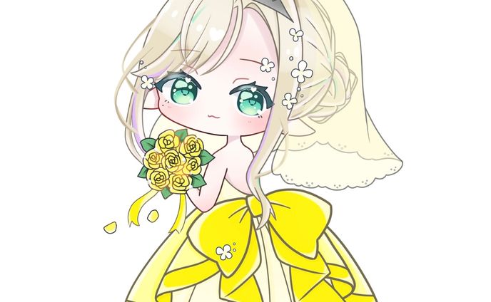 【リア･エルミア様】6月の花嫁量産ミニキャラ2023
