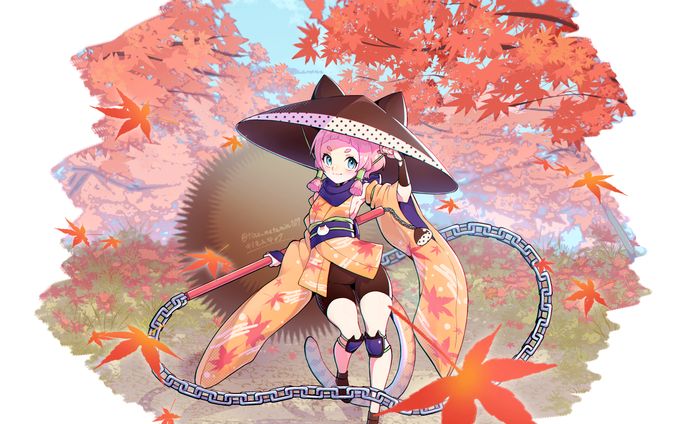 オリジナルイラスト、finally