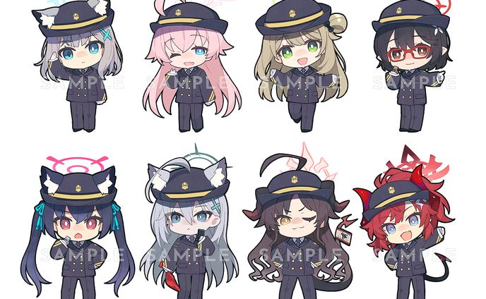 ブルーアーカイブ×JR東海「推し旅」キャンペーンイラスト