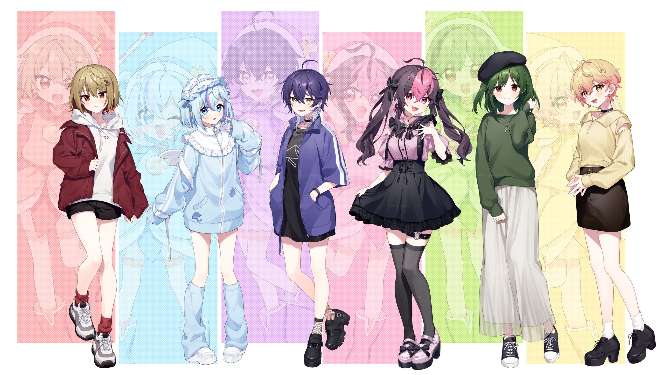 シクフォニ様　歌用イラスト-1