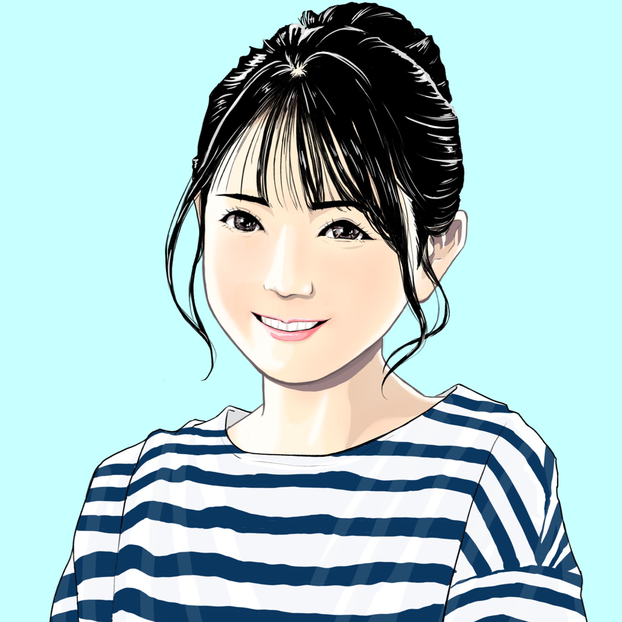 似顔絵アイコン(サンプル)-1