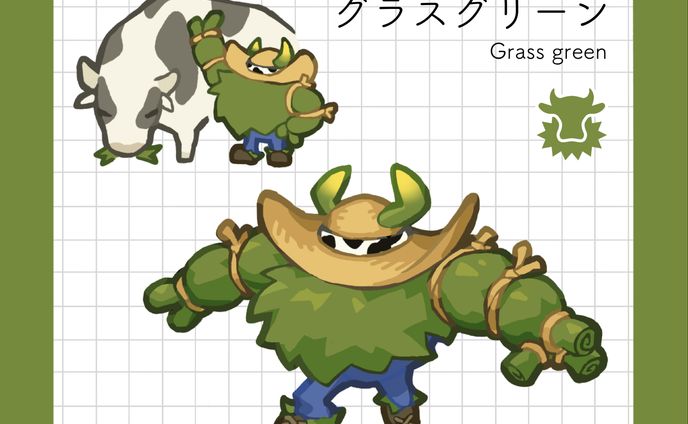 イラスト、キャラクターデザイン、料理