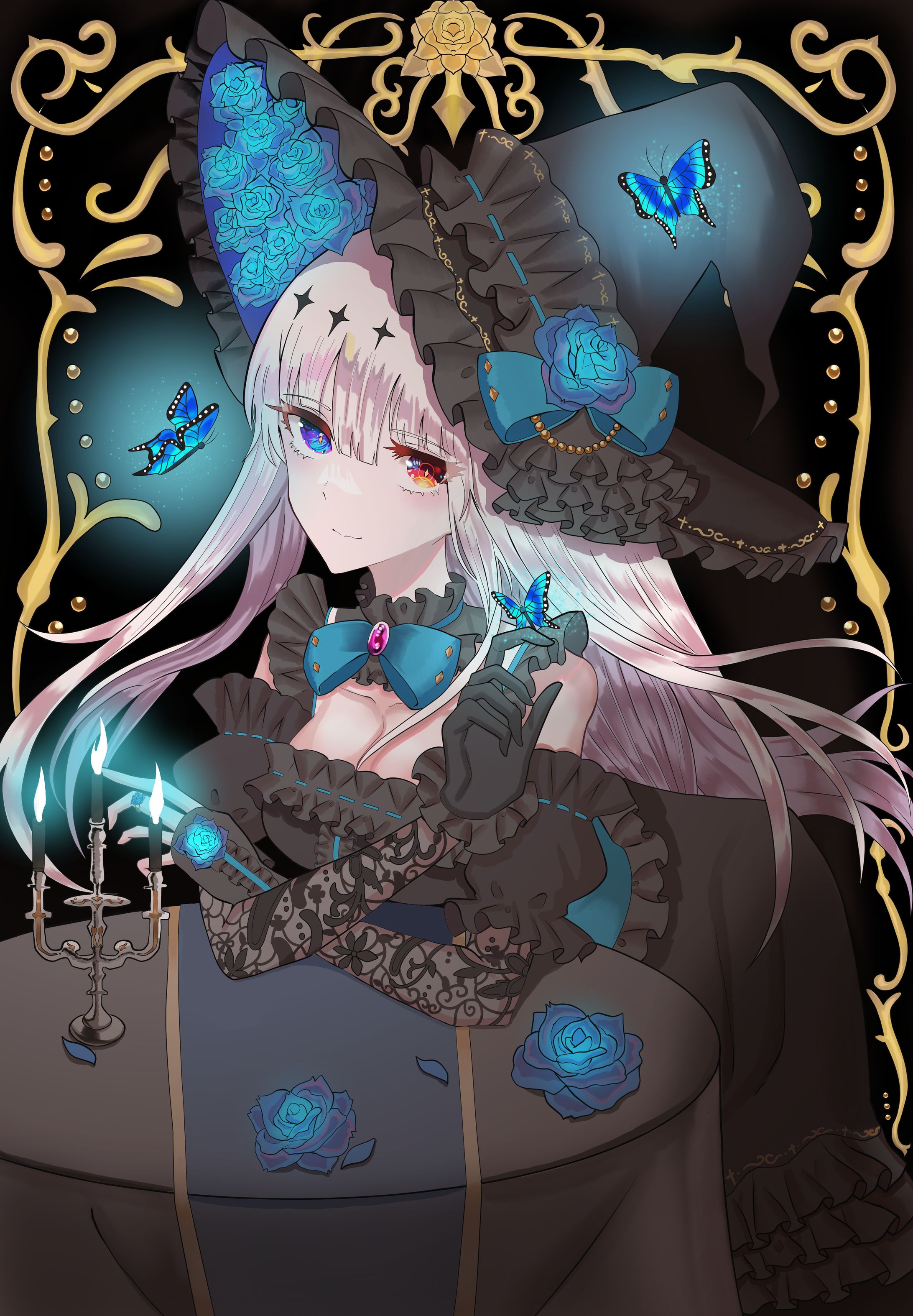 青薔薇の少女-1