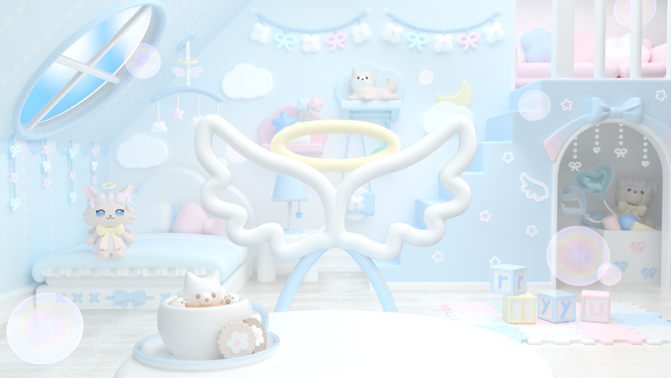 配信部屋/恋音りゆ様-1