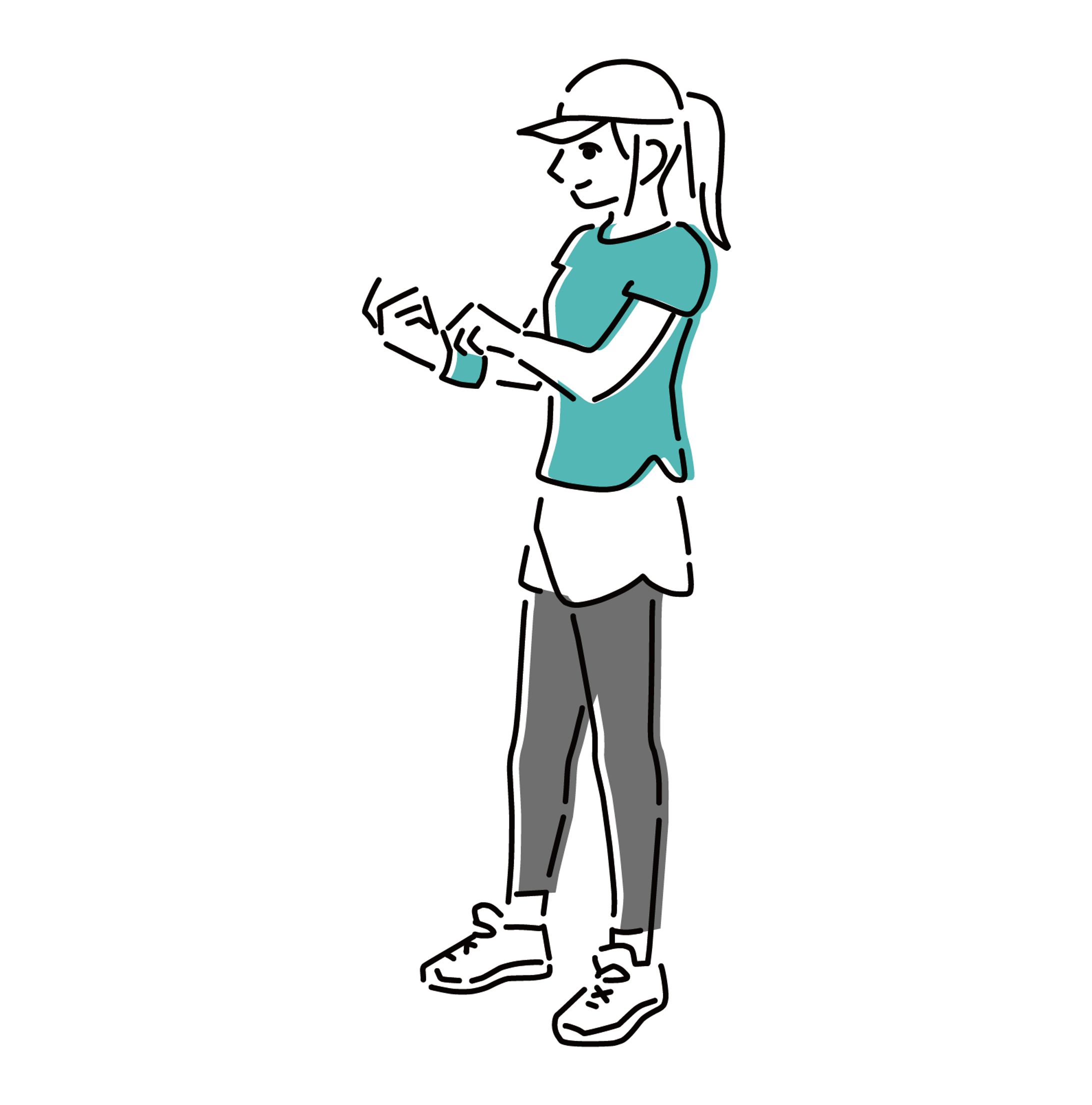 スポーツイラスト【Illustrator】-1
